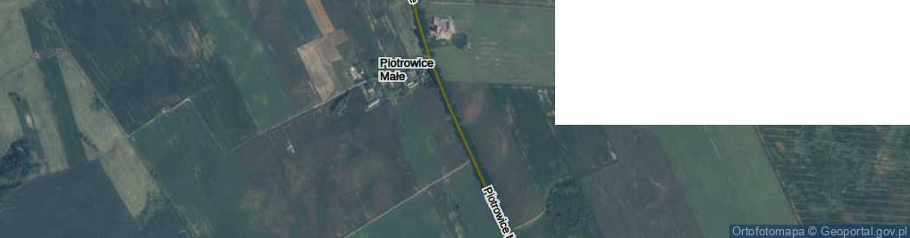 Zdjęcie satelitarne Piotrowice Małe ul.